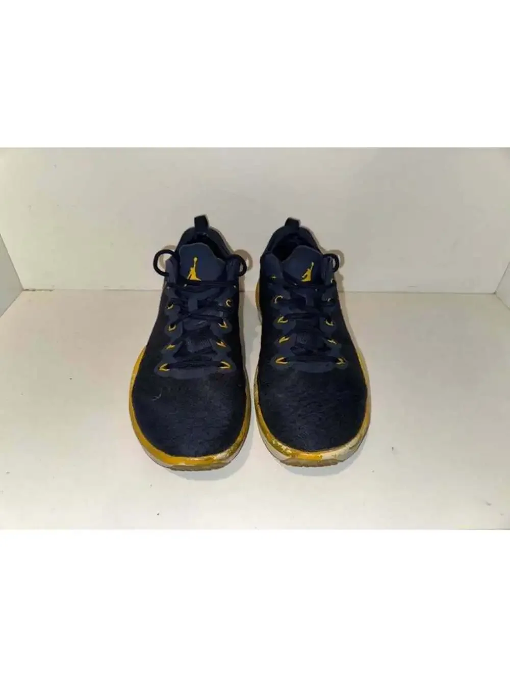 Team Issued Michigan Wolverines Football Jordan Sneakers Size 12